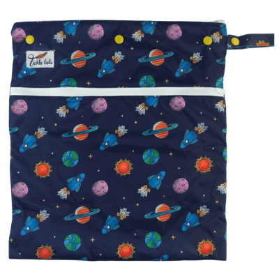 Tickle Tots Wet Bag Colour: Blast Off reusable nappies buckets & accessories Earthlets