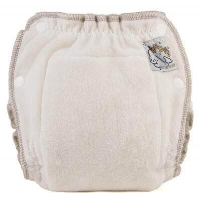 Mother-ease Sandy's Fitted Nappy Colour: Organic Size: S reusable nappies Earthlets