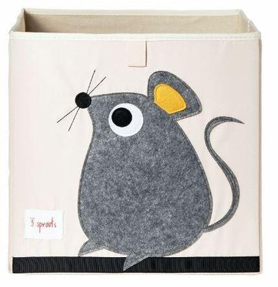 3 Sprouts| Storage Box - Mouse | Earthlets.com |  | furniture storage